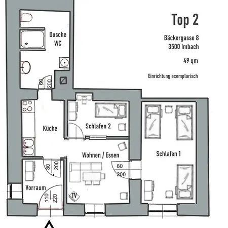 Апартаменты 3500 Kremstal 2 Imbach